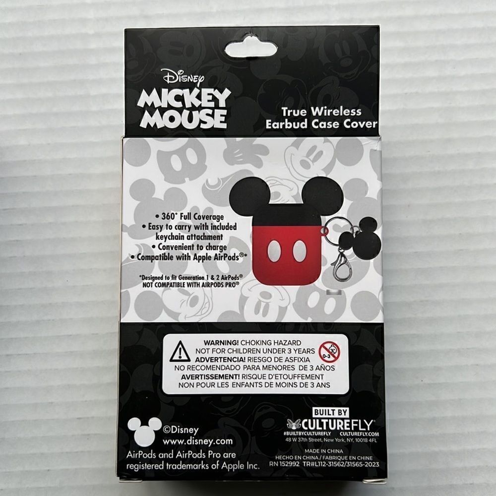 Disney Mickey Mouse Earbud Case Cover - Picture 8 of 9